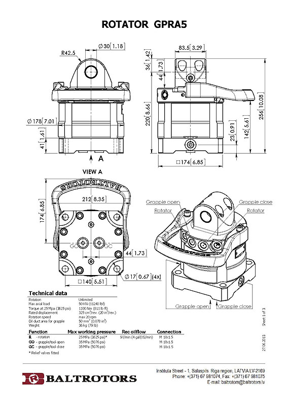 ротатор GPRA5