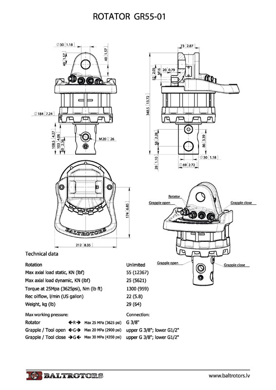 Ротатор GR55-01