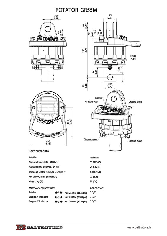 Ротатор GR55M