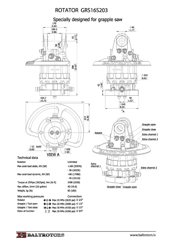 ротатор GRS 16S203