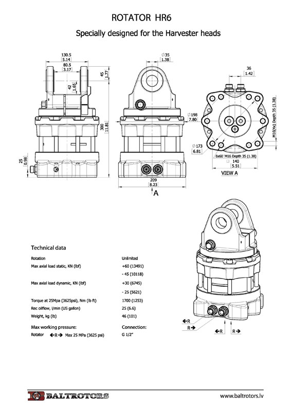 ротатор HR6